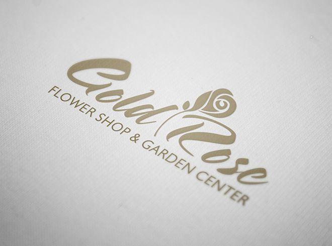 Gold Rose Logo - GOLD ROSE Logo Design