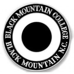 Black Mountain in Circle Logo - Black Mountain College Lapel Pin