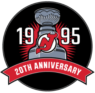 NJ Sport Logo - New Jersey Devils Anniversary Logo Hockey League NHL