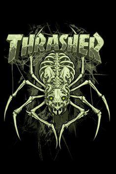 Old Thrasher Logo - 9 Best thrashed images | Skate art, Stickers, Thrasher magazine