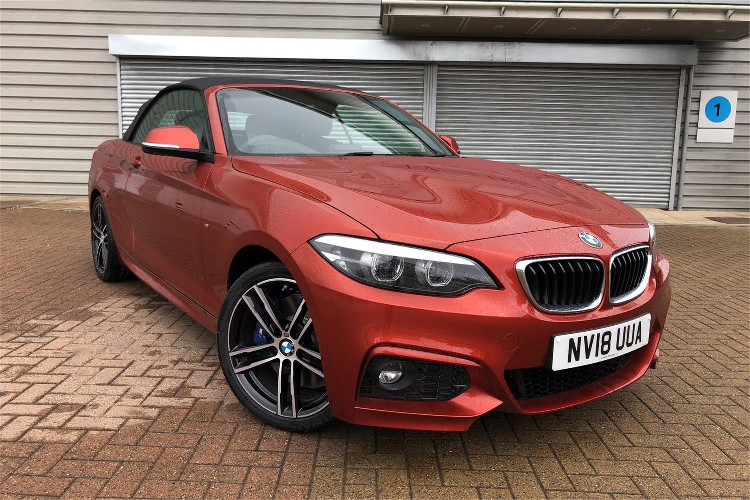 Orange M Car Logo - BMW 2 Series [Orange]