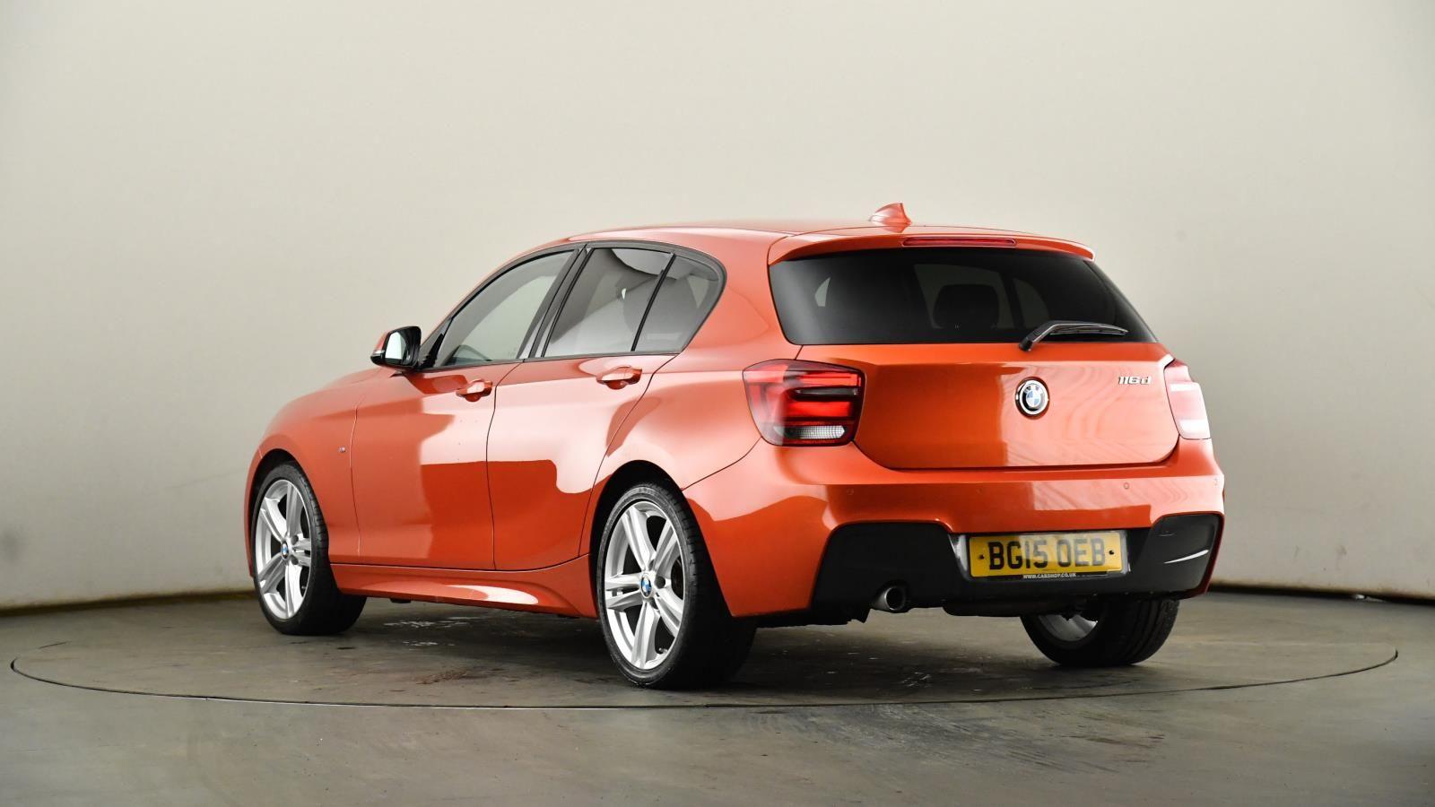 Orange M Car Logo - Used BMW 1 SERIES 116d M Sport 5dr | Orange | BG15OEB | Northampton