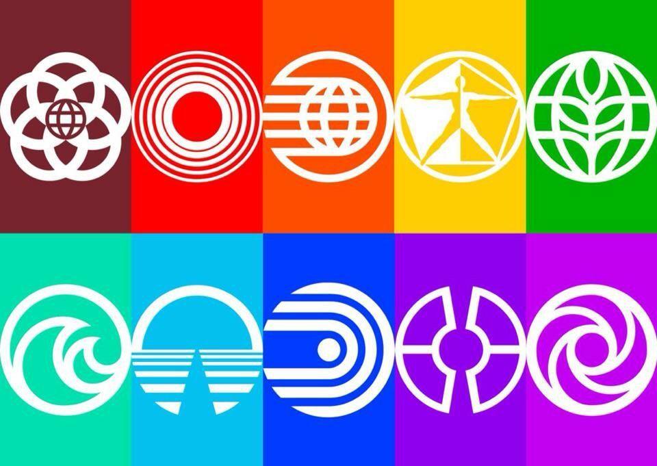 Disney Epcot Logo - Original Epcot Center | Symbols | Logos | Iconography | Epcot, Epcot ...