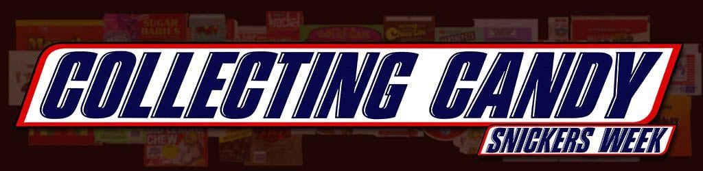 Snickers Logo - with some NFL tie-in candy wrappers!