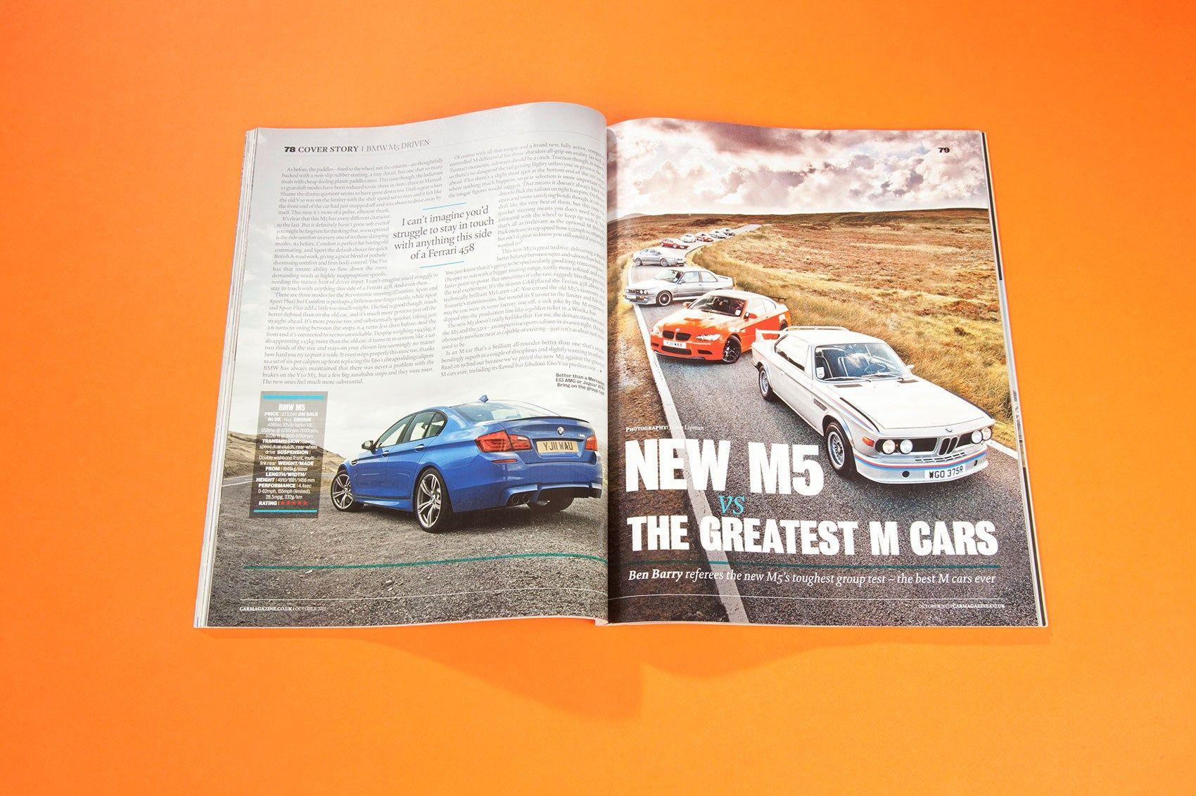 Orange M Car Logo - BMW M5 vs The Greatest M Cars: CAR+ archive, October 2011