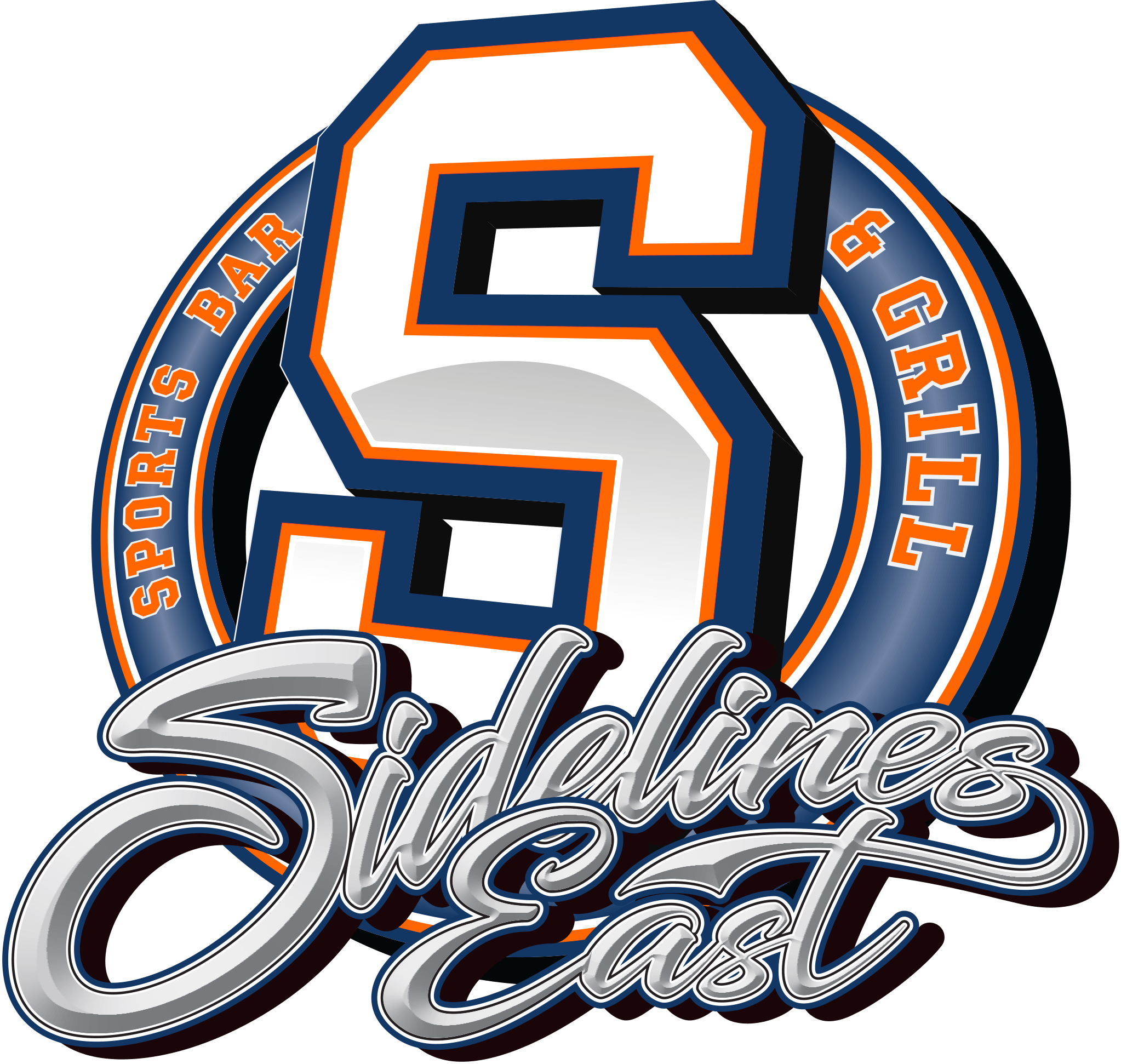 NJ Sport Logo - Sidelines Sports Bar East located in Milmay, NJ