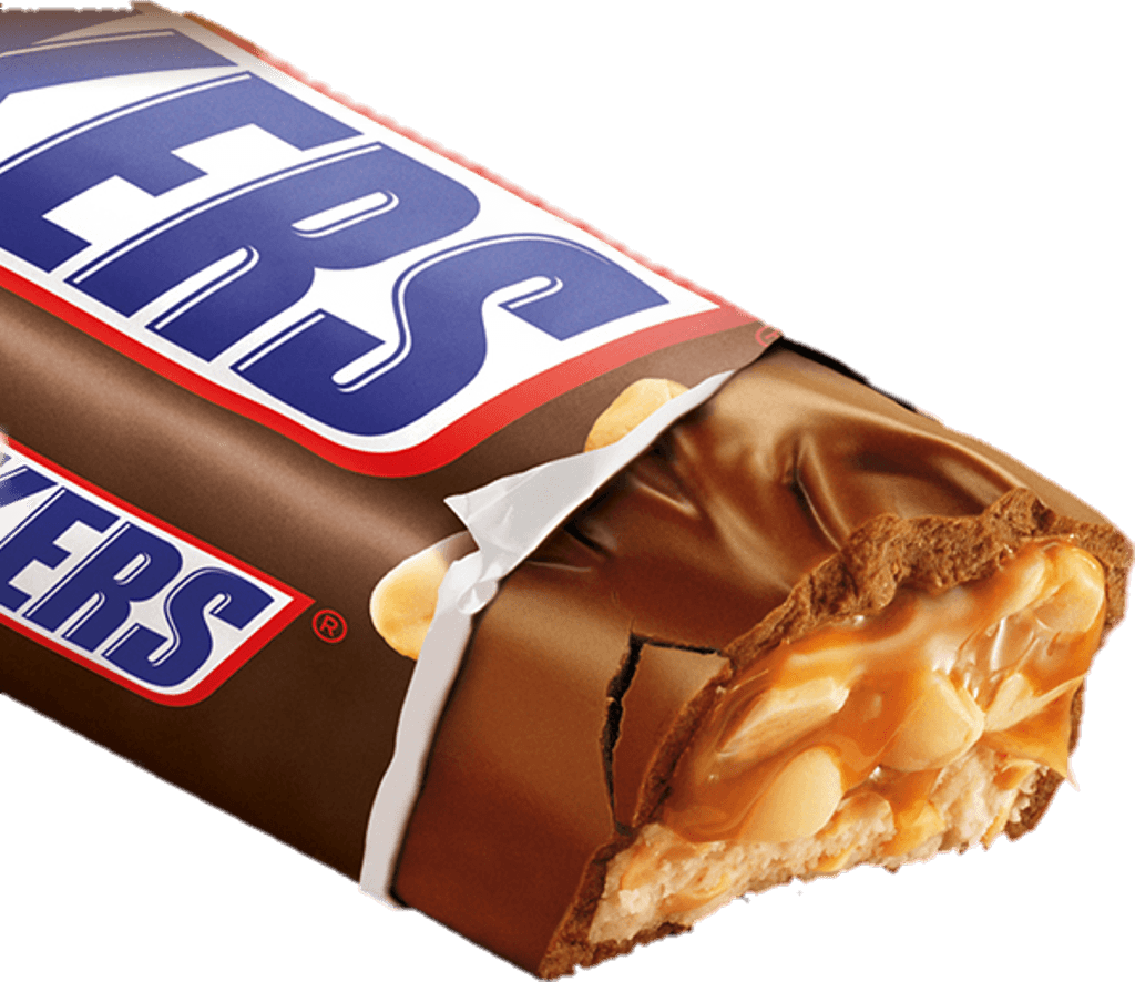 Snickers Logo - chocolate snickers logo - Sticker by Andressa Leal