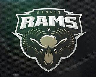 NJ Sport Logo - Ramsey HS Rams N.J. | Logo | Logos, Sports logo, Logo design