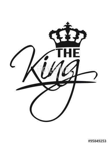 Black and Gold Crown Logo - gold crown the king text design logo cool chef