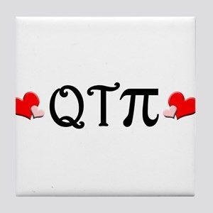 Cutie Q Logo - Cutie Pi Coasters - CafePress