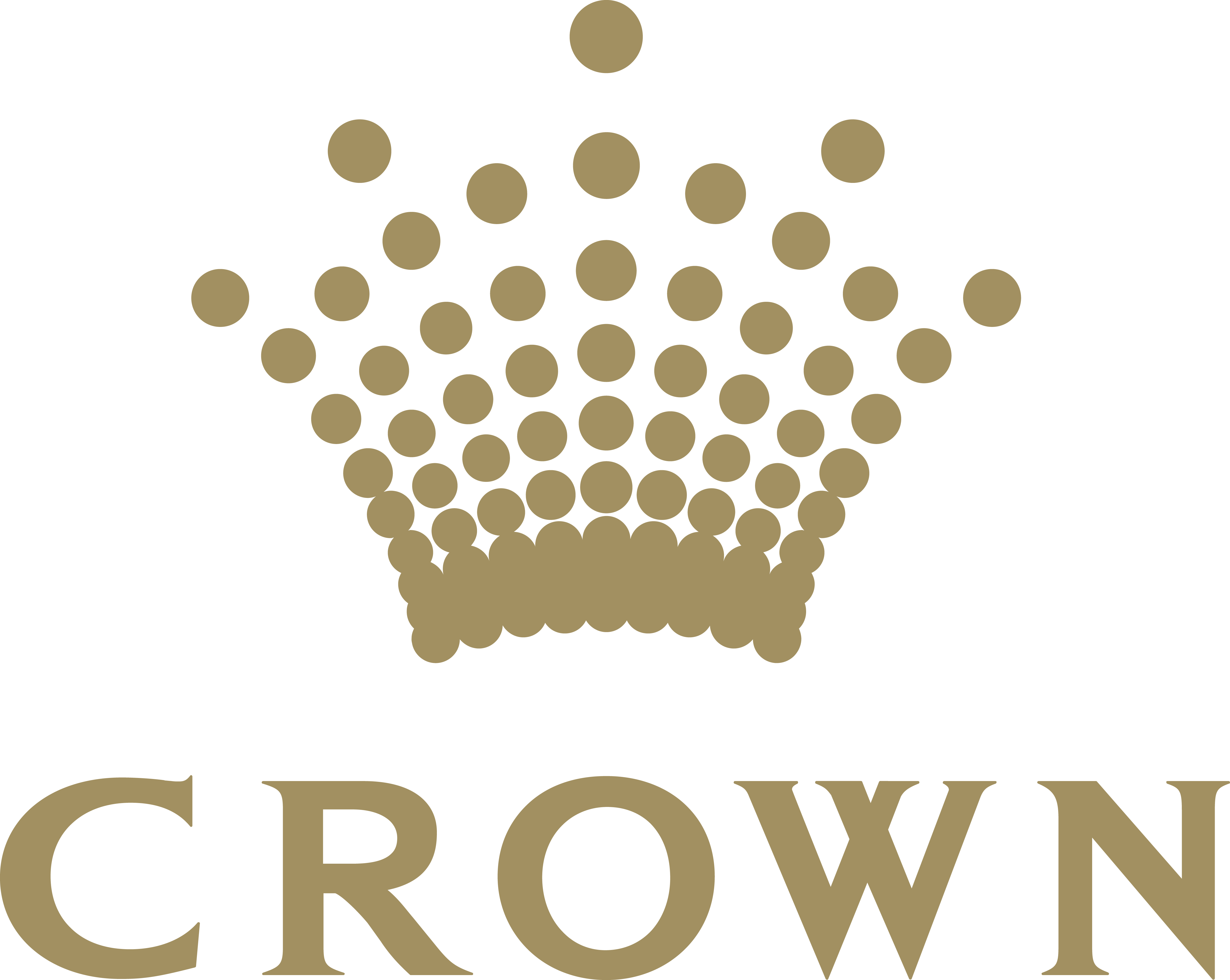 Black and Gold Crown Logo