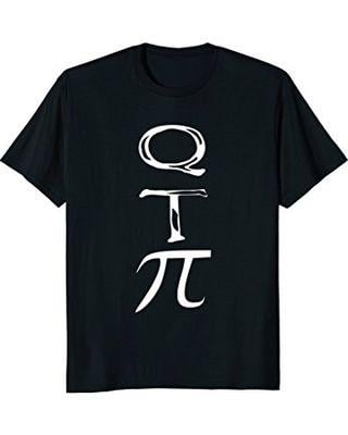 Cutie Q Logo - Amazing Deal on Pi Day 3.14 Cutie PI Q T Pi Funny Pie Math Geek T-Shirt