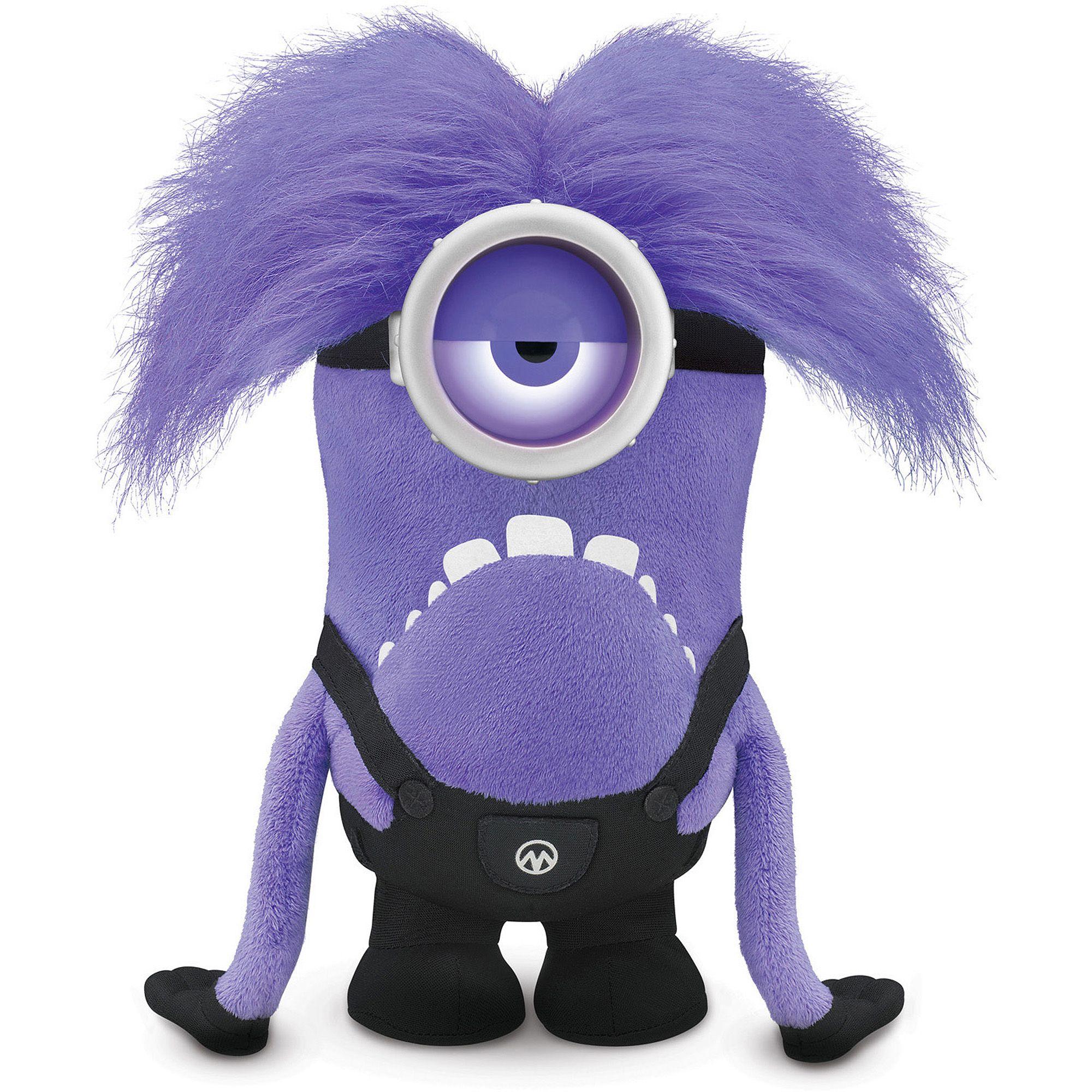 Purple Minion Logo - Despicable Me Talking Purple Minion Plush - Walmart.com