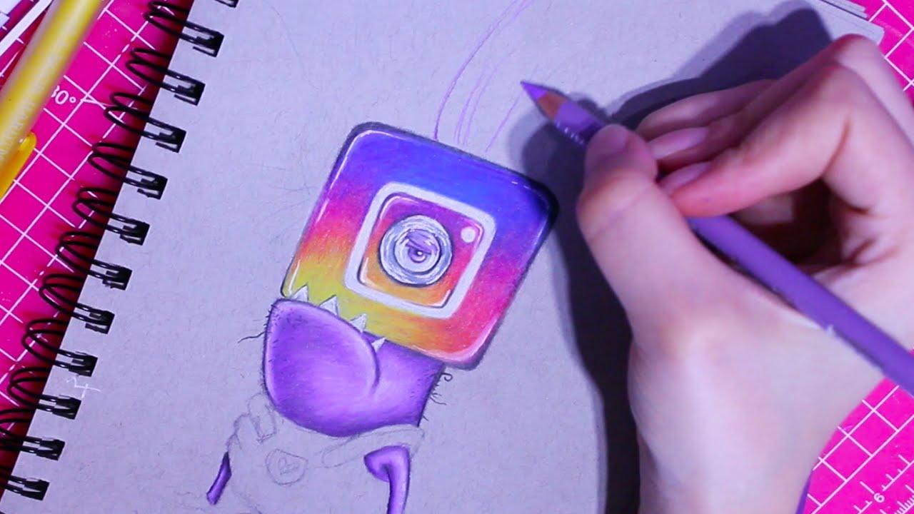 Purple Minion Logo - Evil Minion - Despicable Me 2 - How To Draw Purple Evil Minion with ...