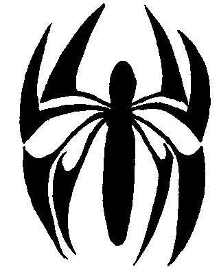 Scarlet Spider Logo - Scarlet Spider Logo Sample 3. This image wasn't symmetrical