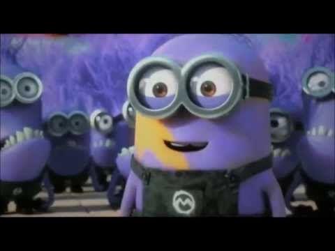 Purple Minion Logo - Purple minion Dave despicable me 2 (evil minion) - YouTube