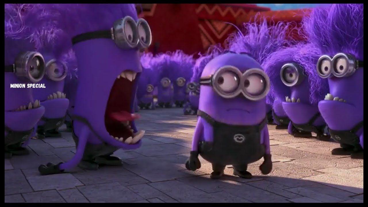 Purple Minion Logo - The Purple Minion Attacks scene - Despicable Me 2 ( 2013 ) - YouTube