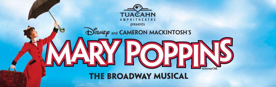 Disney Mary Poppins Logo - Tuacahn Center for the Arts Presents - Disney's Mary Poppins