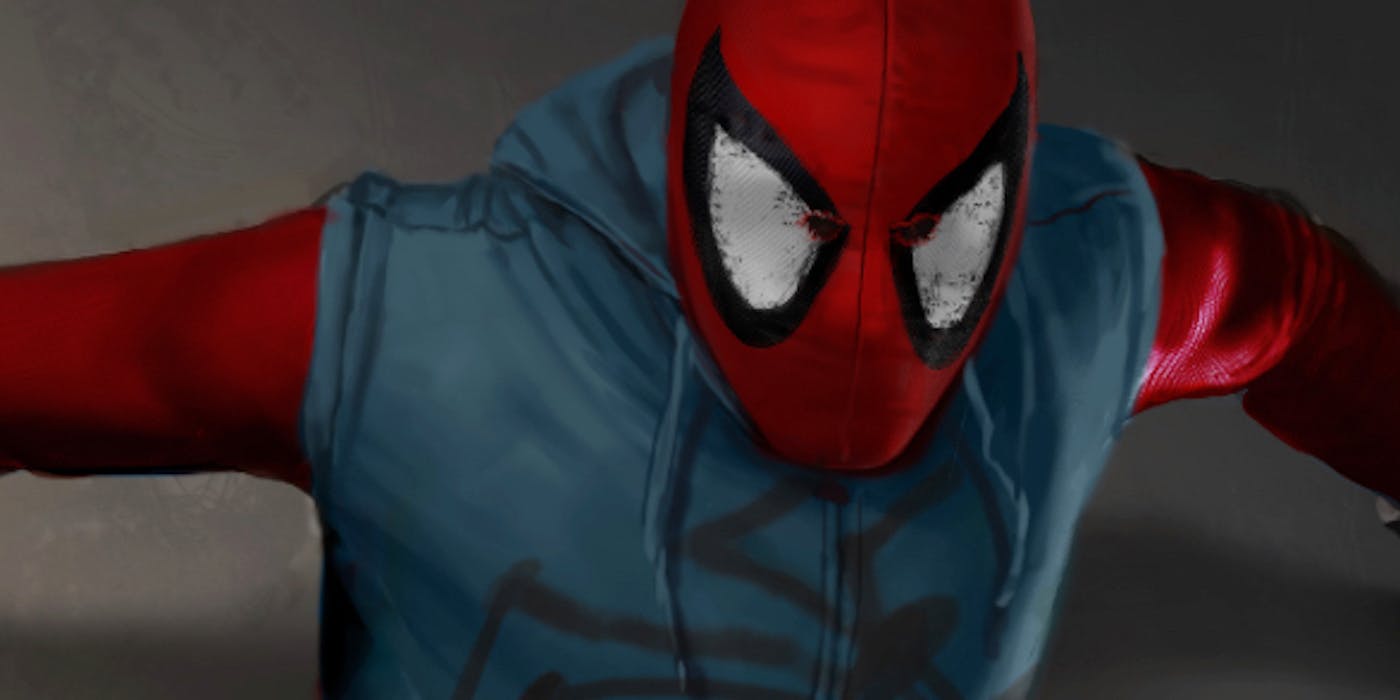 Scarlet Spider Logo - Homemade Spider-Man Suit Inspiration Revealed | ScreenRant