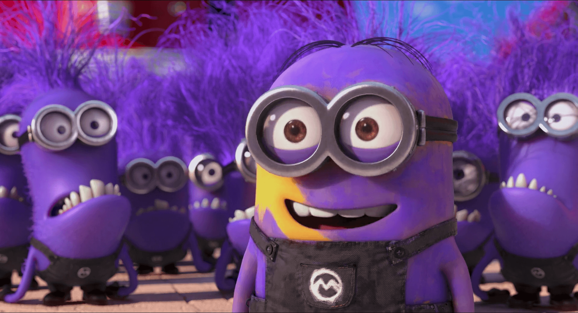 Purple Minion Logo - List of Synonyms and Antonyms of the Word: m evil minion