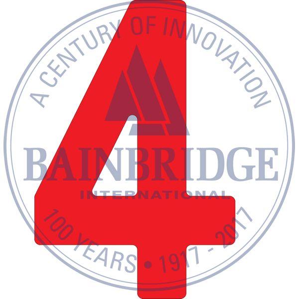 SN in Red Circle Logo - Bainbridge International > Sail Numbers 230mm Red 4