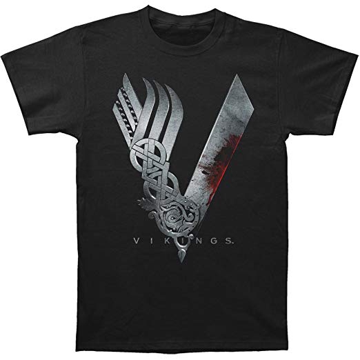 Vikings Show Logo - Amazon.com: VIKINGS- Show LOGO T-Shirt Size XL: Clothing