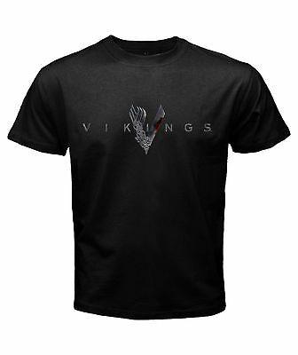 Vikings Show Logo - NEW VIKINGS TV Show logo Irish - Canadian TV Series History Mens S ...
