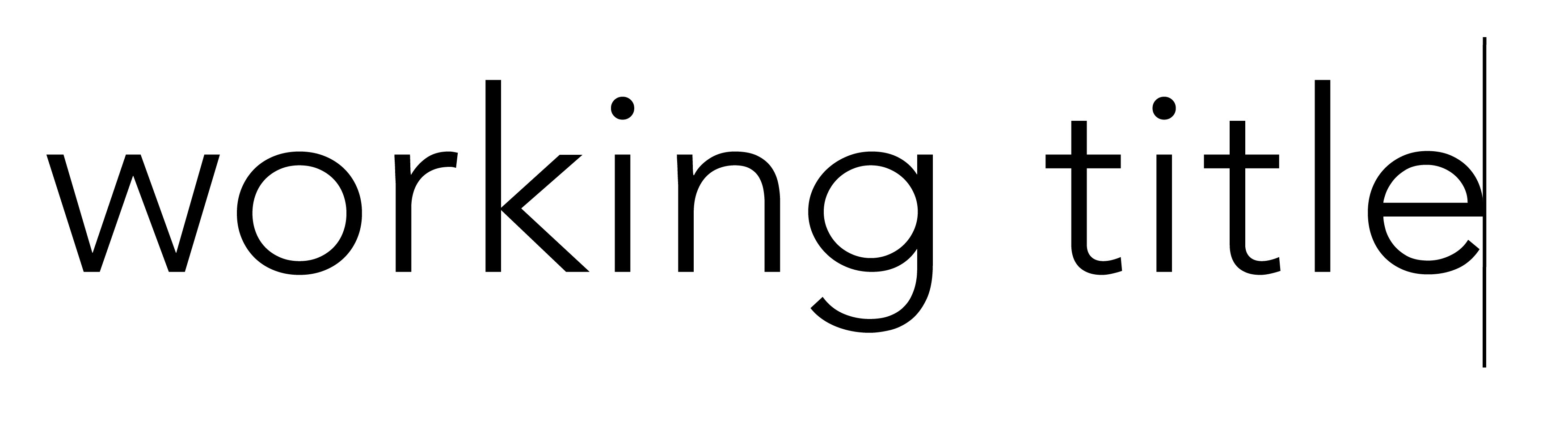 Working Title Logo - working title studios luxury fashion