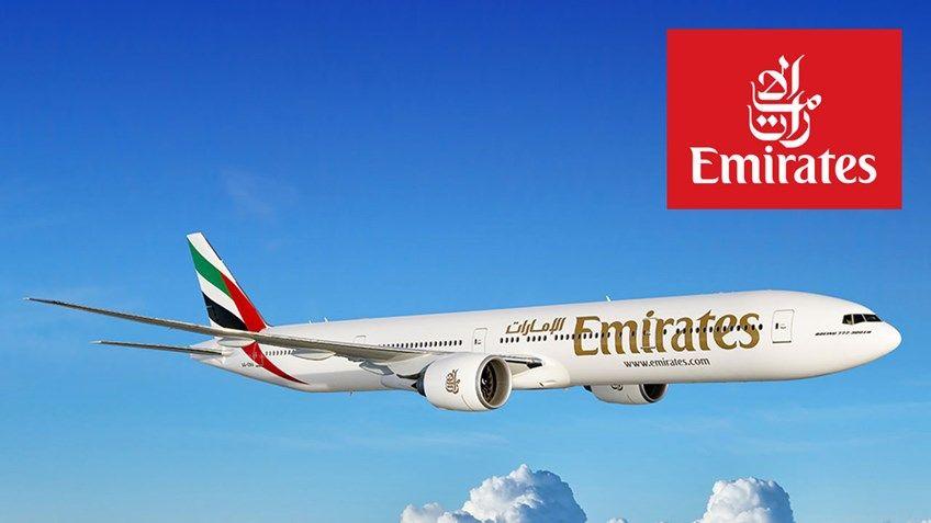 Emirates Airlines Logo - Youth and Student flight ticket with Emirates | ISIC - International ...