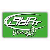 Bud Light Lime Logo - Amazon.com: Bud Light Lime Beer Logo Car Bumper Sticker Decal 5'' x ...