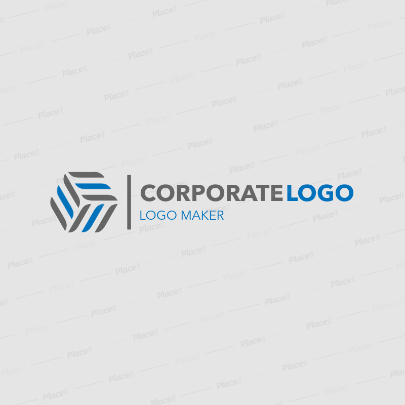 Sleek Corporate Logo - Placeit - Company Logo Maker