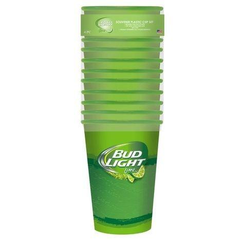 Bud Light Lime Logo - Bud Light Lime Souvenir Cup Gift Set - 12 Pack: Shopko