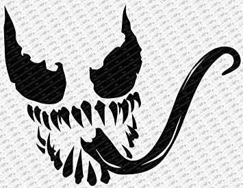 Venom Logo - Amazon.com: Collectible Decals Spider-Man Venom Logo Vinyl Decal ...