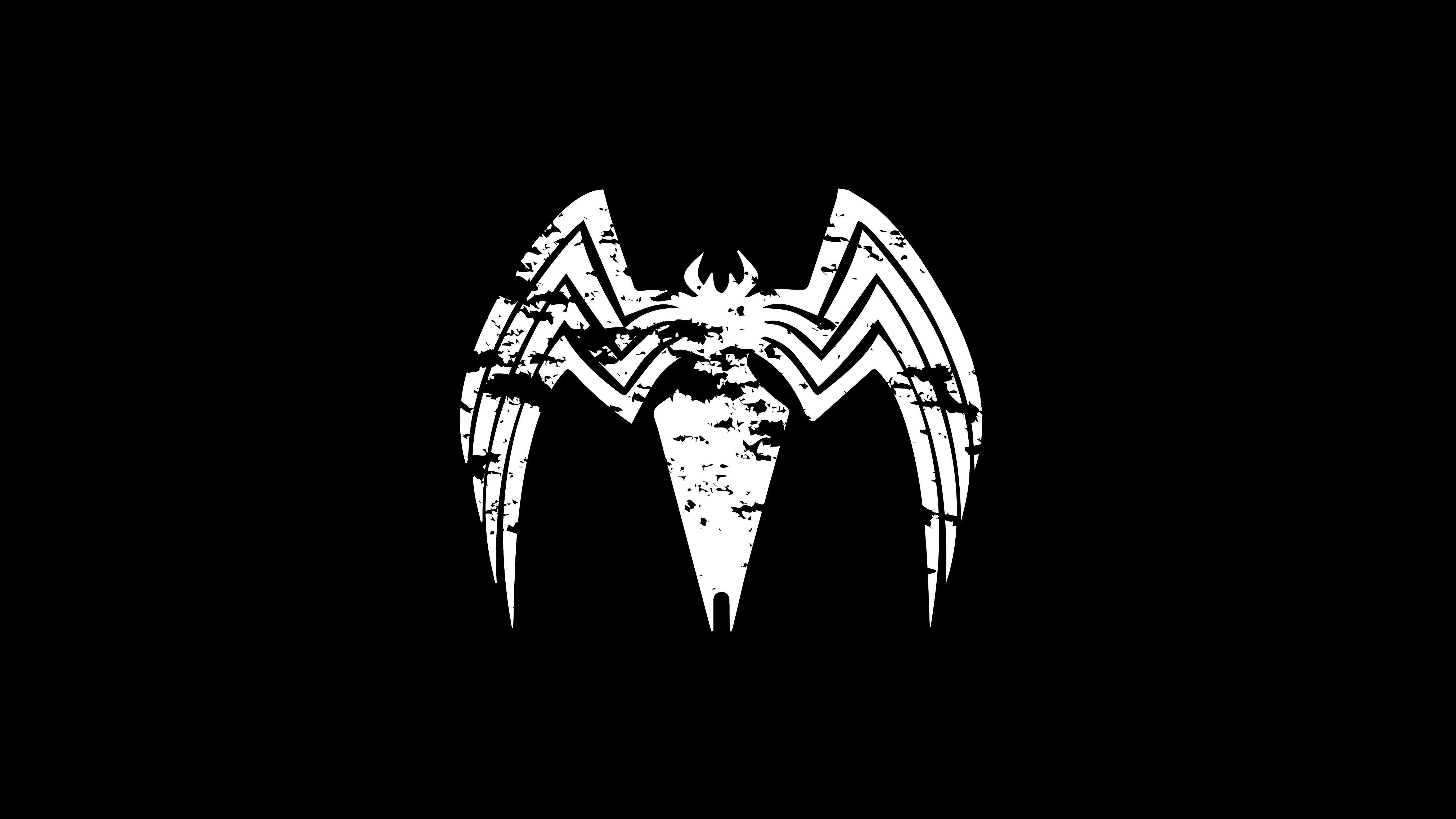 Venom Logo - Venom Logo 4k, HD Superheroes, 4k Wallpapers, Images, Backgrounds ...