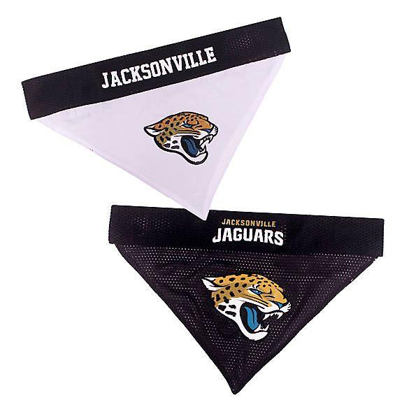 First Jacksonville Jaguars Logo - Pets First Jacksonville Jaguars NFL Reversible Bandana | dog Jerseys ...