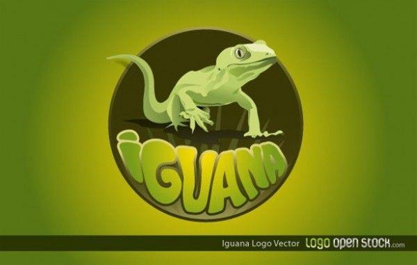 Cool Green Logo - Cool Green Vector Iguana Logo - WeLoveSoLo