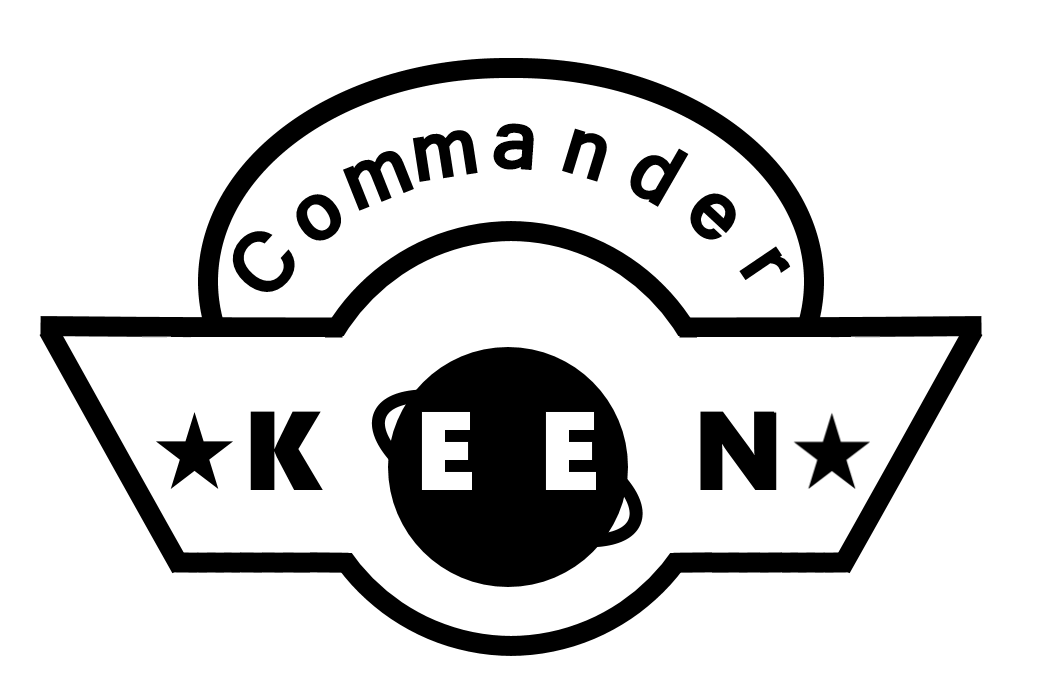 Keen Logo - NEW Commander Keen Logo (Black) by Mryayayify on DeviantArt