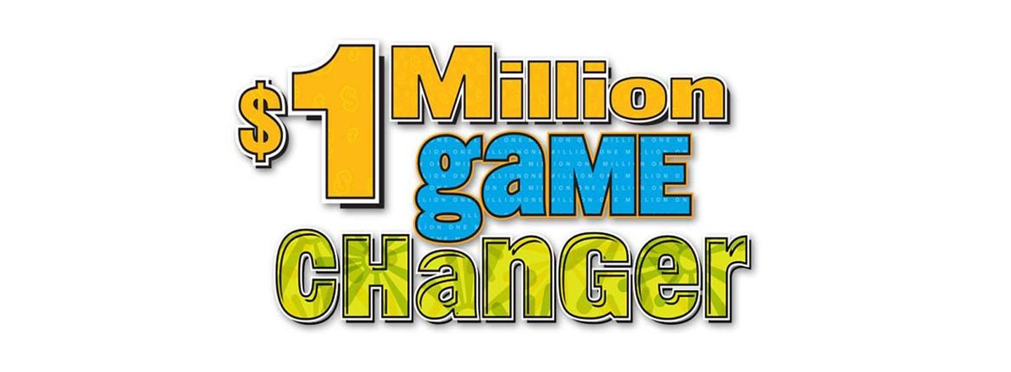 Green and Orange Game Logo - One Million Game Changer. Silver Legacy Resort Casino