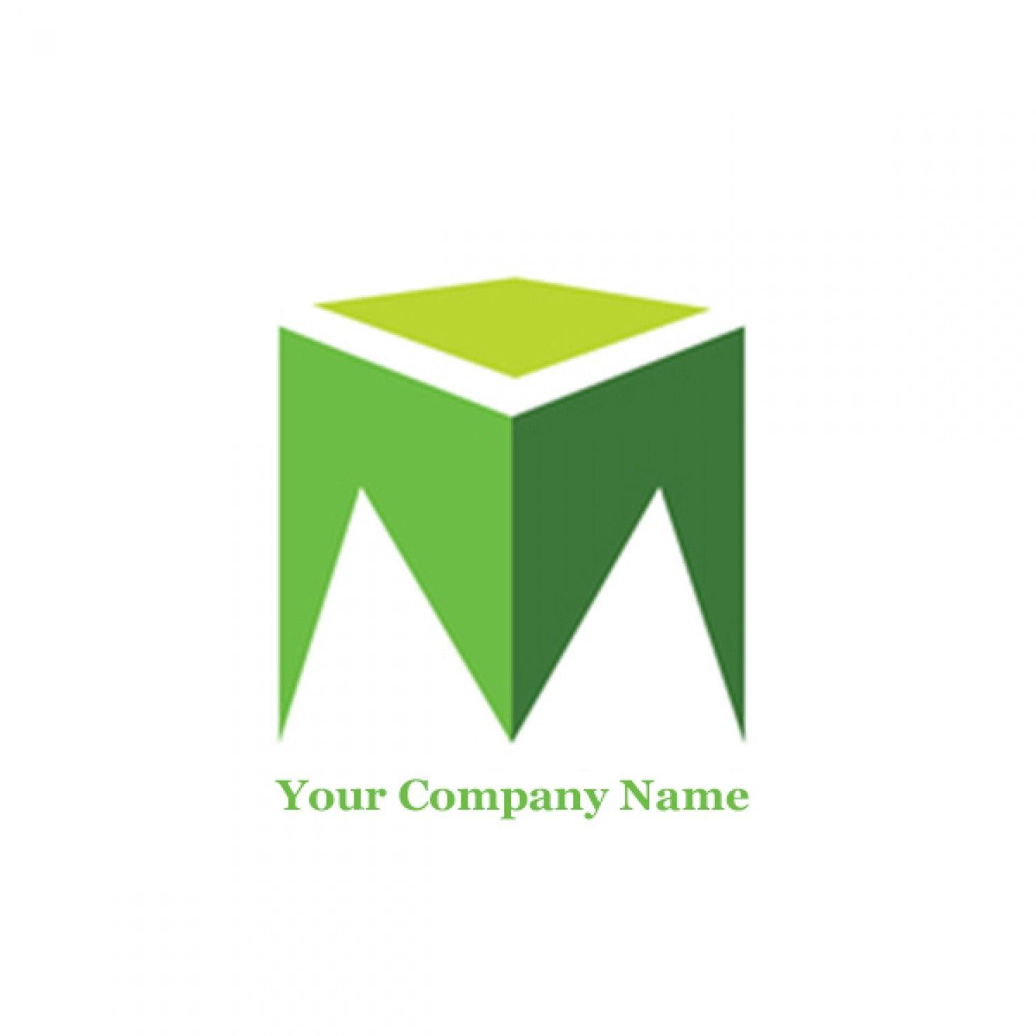 Green Rectangle Company Logo - Company Brand Logo Design Service