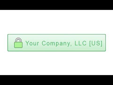 Green Rectangle Company Logo - How To: Get Green Lock Address Bar (SSL Certificate) for Your
