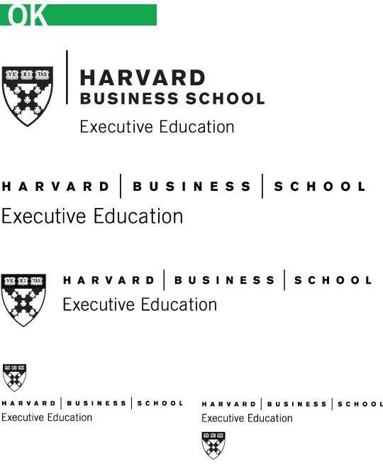 Electronic Education Logo - Executive Education - Identity Guidelines - Harvard Business School