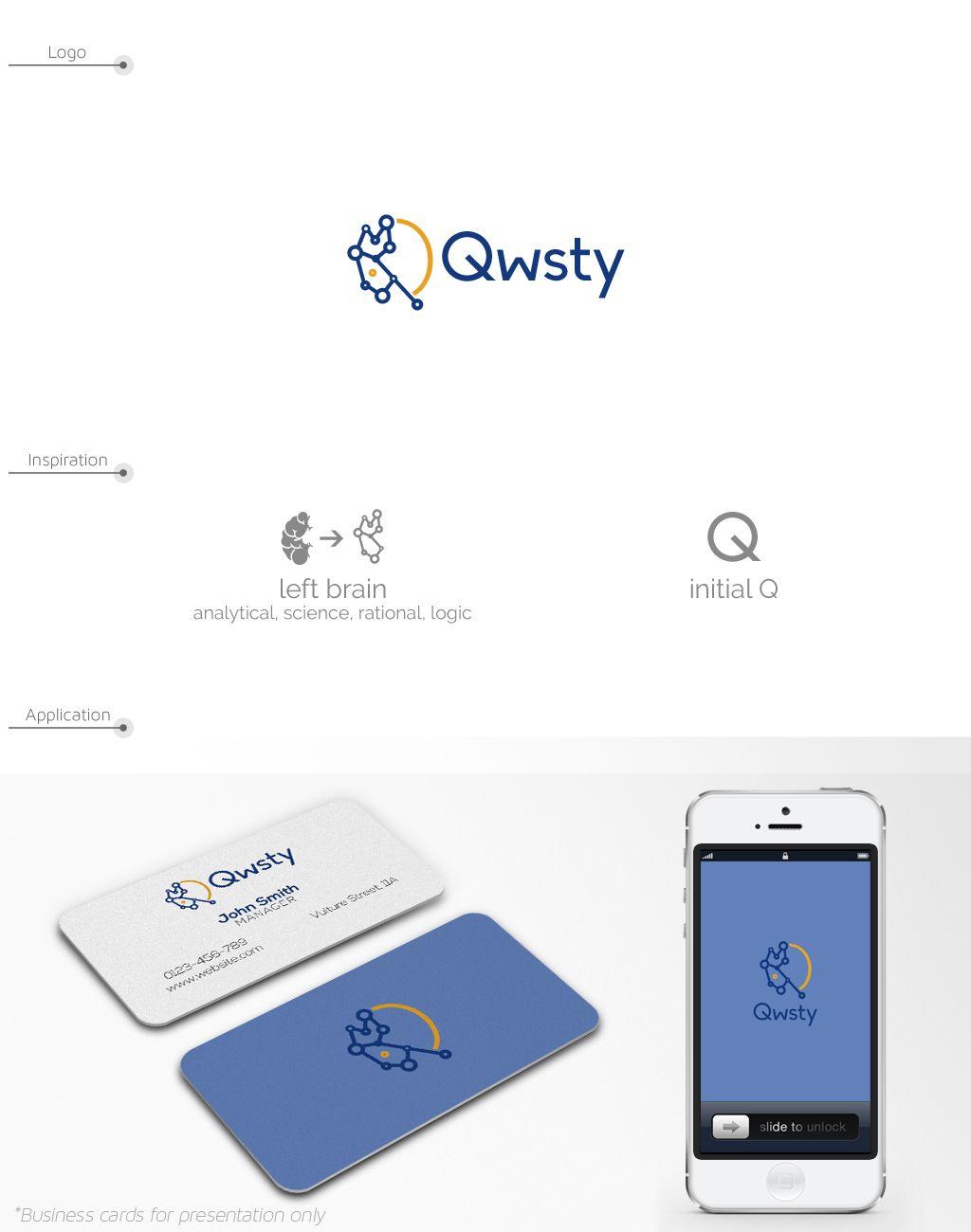 Electronic Education Logo - Bold, Modern, Education Logo Design for Qwsty by JohnM. | Design ...