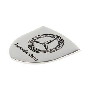 Small Mercedes Logo - Small Mercedes Benz Emblem Shield Badge Sticker A B C E M S CLA CLK