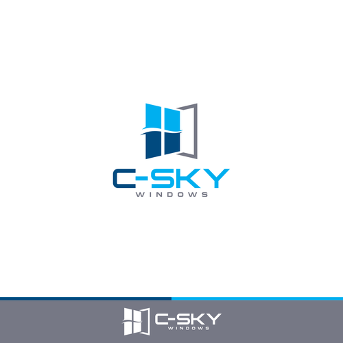 Window Logo - Design a new minimalistic logo for CSKY Windows. Logo design contest