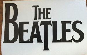 Window Logo - The Beatles Decal Sticker Free Shipping car truck window logo vinyl