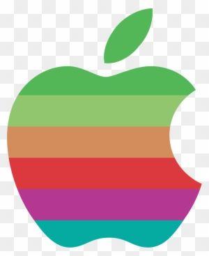 Small Size Logo - Wonderful Apple Logo Clip Art Medium Size - Old Apple Logo ...