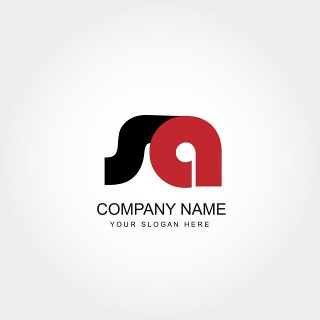 Red SA Logo - Initial Letter SA Logo Design Template for Free Download on Pngtree