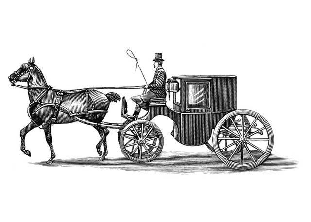 Horse and Buggy Logo - Steven Noble Illustrations: Horse Buggy