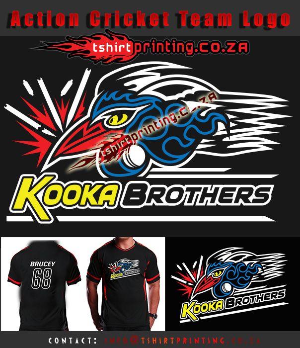 Cool Custom Team Logo - action-cricket-team-shirts-custom-team-logo - T-shirt Printing Solutions
