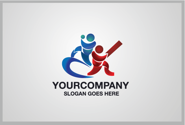 Cricket Sport Logo - Free Cricket Logo Template | Free Logo Designs | Pinterest | Logo ...